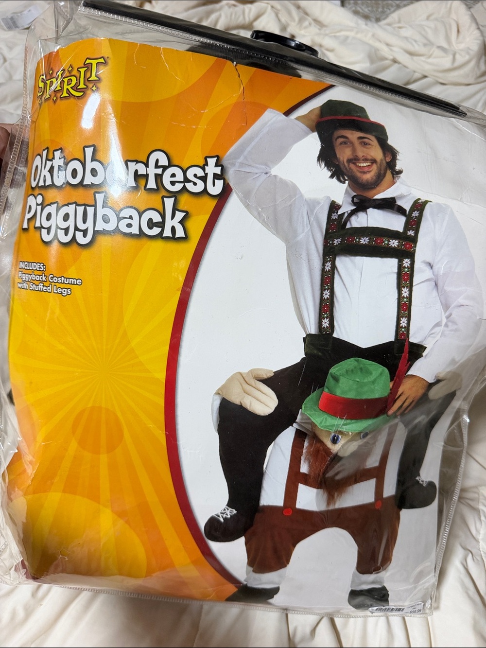 Spirit Oktoberfest Piggyback Costume one size